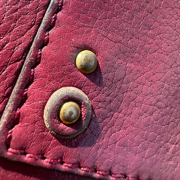 Chloé Paddington Burgundy Leather Wallet - Picture 10 of 16
